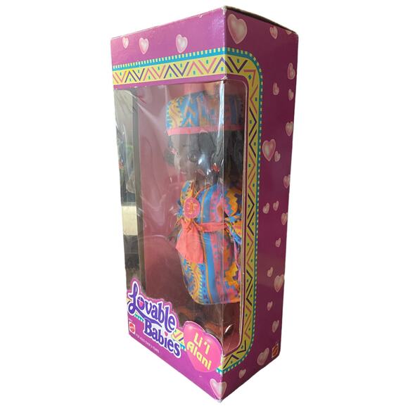 1993 Mattel Lovable Babies Li’l Alani Doll with Outfit 10 Inch - MIB - A432z - Picture 5 of 13